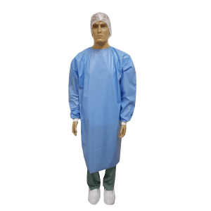 Avental laminado para procedimentos